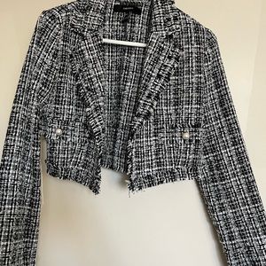 Blazer with shorts set